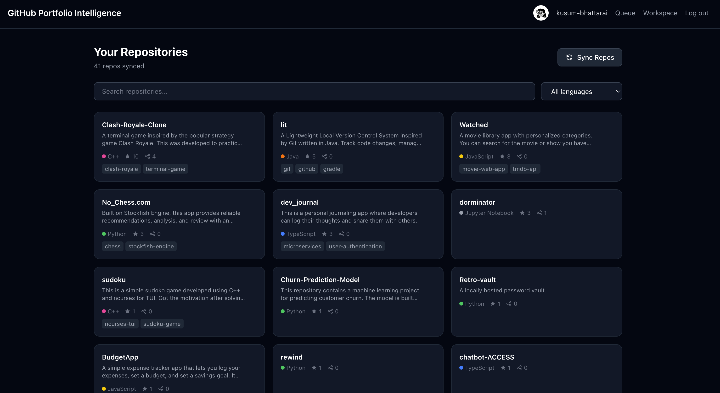 GitHub to Portfolio 2