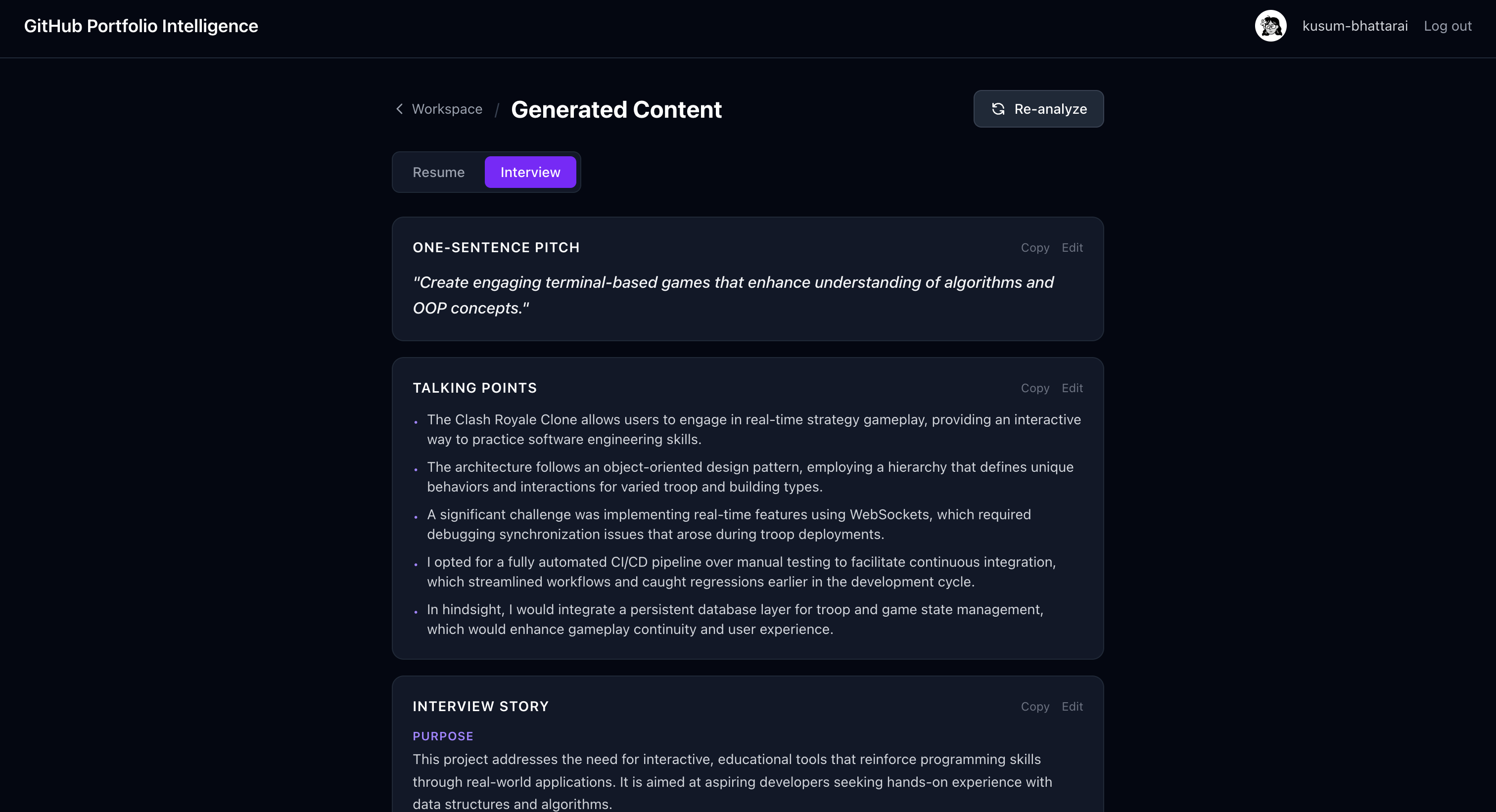 GitHub to Portfolio 6